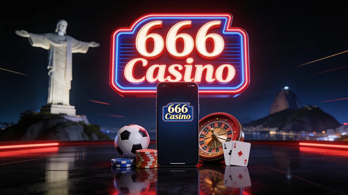 Aplicativo móvel do 666 Casino para jogadores no Brasil